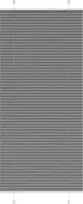 klostuota žaliuze antracitas 95x200 cm audinio plotis 94,4 cm