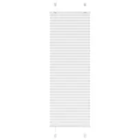 plisuota žaliuze balta 50x100 cm audinio plotis 49,4 cm
