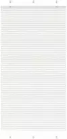 plisuota žaliuze balta 105x200 cm audinio plotis 104,4 cm
