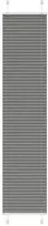 klostuota žaliuze antracitas 50x200 cm audinio plotis 49,4 cm