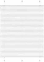 plisuota žaliuze balta 105x100 cm audinio plotis 104,4 cm