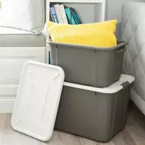 Tamsiai pilkas 30L BranQ Velur laikymo konteineris