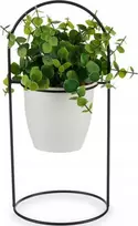 Ibergarden dirbtinė gėlė vazone ir ant metalinio stovo, Ø 21 x 30 cm