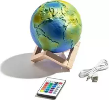 Upominkarnia Stalinė lempa Dovanų parduotuvė 3D GLOBAL lempa