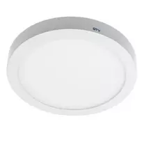 GTV 24W LED paviršinė panelė ORIS PLUS, balta, 4000K