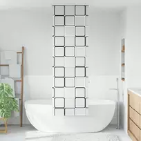 Dušo roletas, 80x240 cm, audinio plotis 76 cm