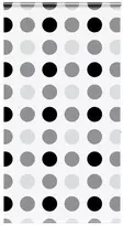Dušo roletas su kasete, 140x240 cm, audinio plotis 136 cm