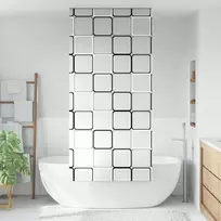 Dušo roletas, 90x240 cm, audinio plotis 86 cm