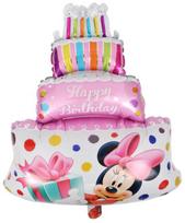 Balon Foliowy Tort Myszka  60X85Cm  1Szt.