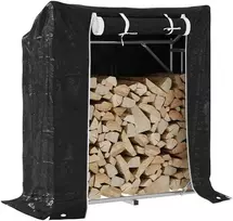 Stovas malkoms su apdangalu nuo lietaus, 100,5x40,5x110,5cm