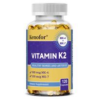 Vitaminas K2 600 mcg Maisto papildas, 120 minkštųjų kapsulių buteliuke 120 Capsules
