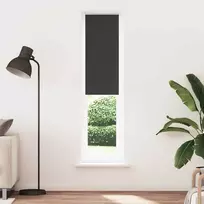 Roletas Blackout Juoda 40x210 cm Audinio plotis 35,7 cm