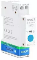 Nous D2T Tasmota 1 kanalo ESP32 relė 20A montuojama ant DIN bėgelio