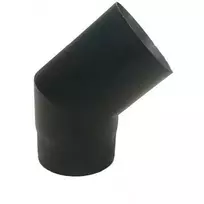 Dūmtraukio alkūnė WADEX, 180 mm, 2 mm, 45°