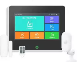 WIFI+GSM signalizacijos komplektas WALE PR-JT-99FST su belaidžiais davikliais, SmartLife programėlė