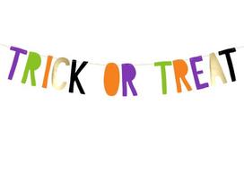 Baner Hocus Pocus-Trick Or Treat  13X100Cm  1 Szt.