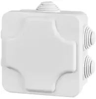 Elektro Plast Nasielsk 2700-02 INDUSTRIAL Hermetiška dėžutė n/t 102x102x47 su 7 riebokšliais IP55 rutulys su padidintu atsparumu UV 2700-02