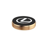 Interior Stickers Magnetic Car Phone Holder Round Strong Magnet Cellphone Stand Car Magnet Sticker For Lexus F SPORT GX460 Ct200 auksas
