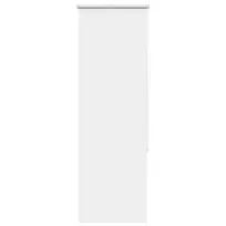 Naktinis roletas baltos spalvos 40x130 cm audinio plotis 35,7cm