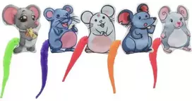 Rotaļlieta kaķiem - Trixie Mouse, fabric, catnip, 7.5 cm, 1 gab