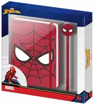 Karactermania Marvel Spiderman diary + pen set