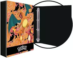 Cyp Brands Pokemon Charmander Evolution A4 folder rings