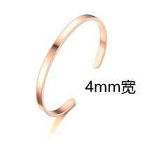 Noter Vyriškas Nerūdijančio Plieno Apyrankė 4/6/8mm Atveriamas Banglas Dovana Jam Pulsera Hombre Pulseira Masculina Aço Inoxidável Papuošalai