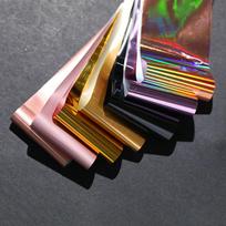7 vnt. / 8 vnt. rinkinys Nagų folijos rožių aukso šampano nagų perkėlimo lipdukai 7Pcs/Set