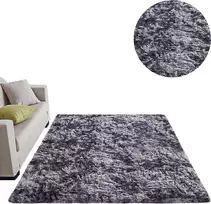 Strado Ombre Shaggy kilimas Strado 200x250 OmbreGrey (Tamsiai Pilkas) universalus