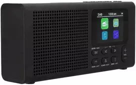 Radio DAB+/DAB/FM/BT OPTICUM Raudonas TON5 - Juoda