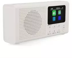 Radio DAB+/DAB/FM/BT OPTICUM Raudonas TON5 - balta