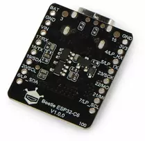 Beetle ESP32-C6 - miniatiūrinė IoT kūrimo plokštė - WiFi/BT/Thread/ZB/Matter - DFRobot DFR1117