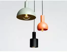 Customform Pakabinamas šviestuvas, STRALE 3, Oranžinė/Žalia/Juoda