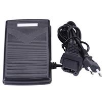 Replacement Foot Pedal Power Cord Foot Control Pedal EU Plug Plastic Sewing Machine Pedal 220V Speed Control Pedal Sewing Tools
