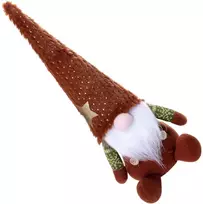 Kalėdų nykštukas 40 cm V12, rudas
