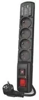 Acar Maitinimo juostelė f4 usb a+c 3m 4x 230v pd3.0 qc juoda