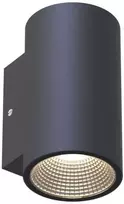 Sieninis šviestuvas Llitt Erik I sieninis LED šviestuvas IP65 3000K 2W 293lm antracito spalvos