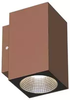 Sieninis šviestuvas Llitt Mathias I sieninis LED šviestuvas IP65 3000K 3W 290lm Corten