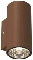 Sieninis šviestuvas Llitt Erik II sieninis LED šviestuvas IP65 3000K 6W 494lm Corten