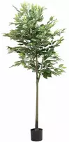 Dirbtinis fikusas, žalios spalvos, 170cm, 756 lapai