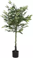 Dirbtinis fikusas, žalios spalvos, 130cm, 480 lapai