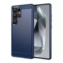 Hurtel Carbon Case do Samsung Galaxy S25 Ultra – dėklas telefonui mėlynos spalvos