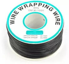 Oem PVC viela 0.25mm - juoda - 250m rulonas