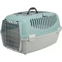 Trixie „Capri 3“ transportavimo dėžė su atvira viršumi, S: 40 × 38 × 61 cm, šviesiai pilka / šalavijų spalvos