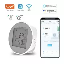 Temperatūros ir drėgmės SMART HOME WIFI jutiklis