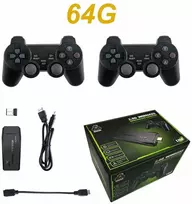 NAUJA vaizdo žaidimų konsolė 2.4G dvigubas belaidis valdiklis Game Stick 4K 20000 žaidimai 64GB 32GB retro žaidimai Televizoriaus dovana berniukui