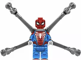 Konstruktorius Spider Man figūrėlė HeroBricks, 9cm