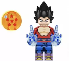 Konstruktorius Dragon Ball Son Goku figūrėlė HeroBricks, 5cm