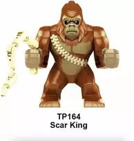 Konstruktorius King Kong vs Godzilla figūrėlė HeroBricks, 9cm