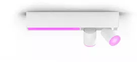 Philips Hue Baltas & Color Ambiance Centris lubinis šviestuvas baltas • 2 taškų